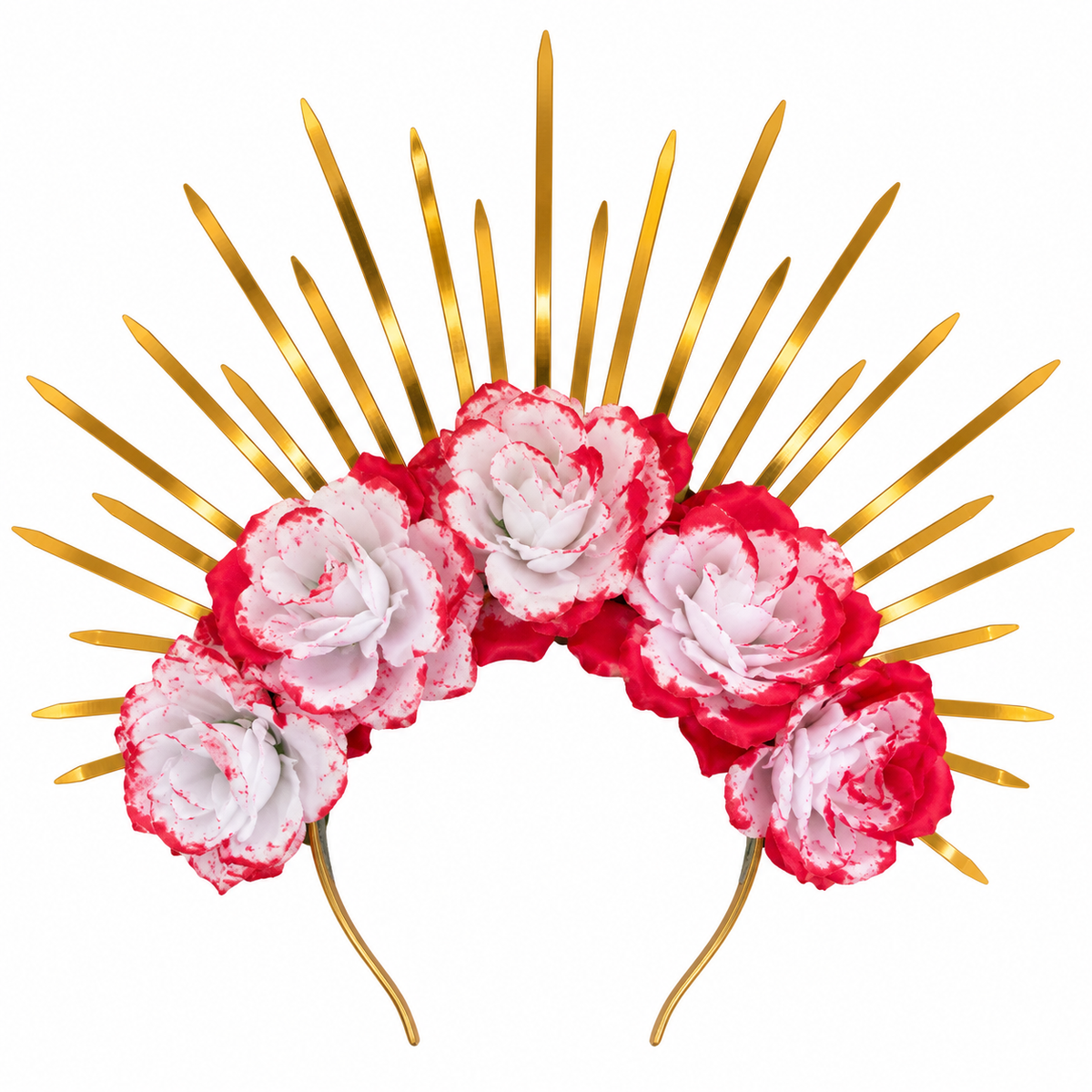 Diadema de Catrina con Rosas