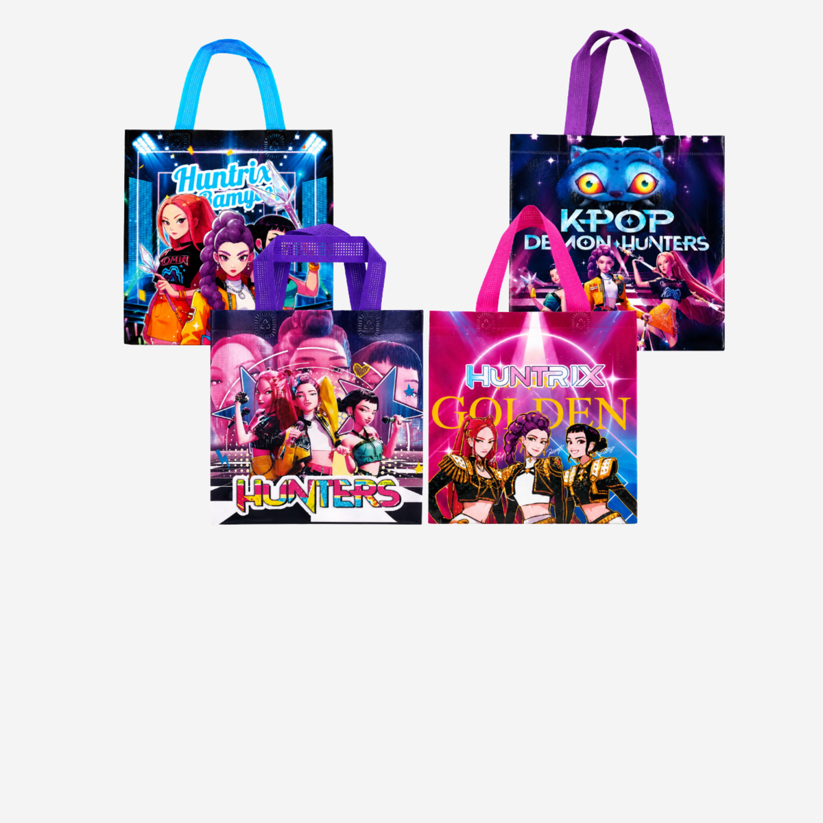 18 Bolsas Dulceras Infantil Huntrix K-pop Fiestas