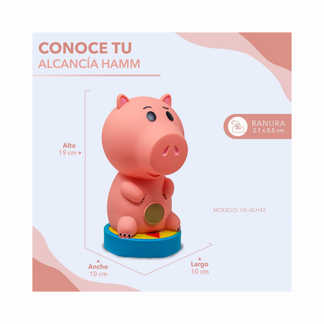Toy Story Hamm Alcancía 3D
