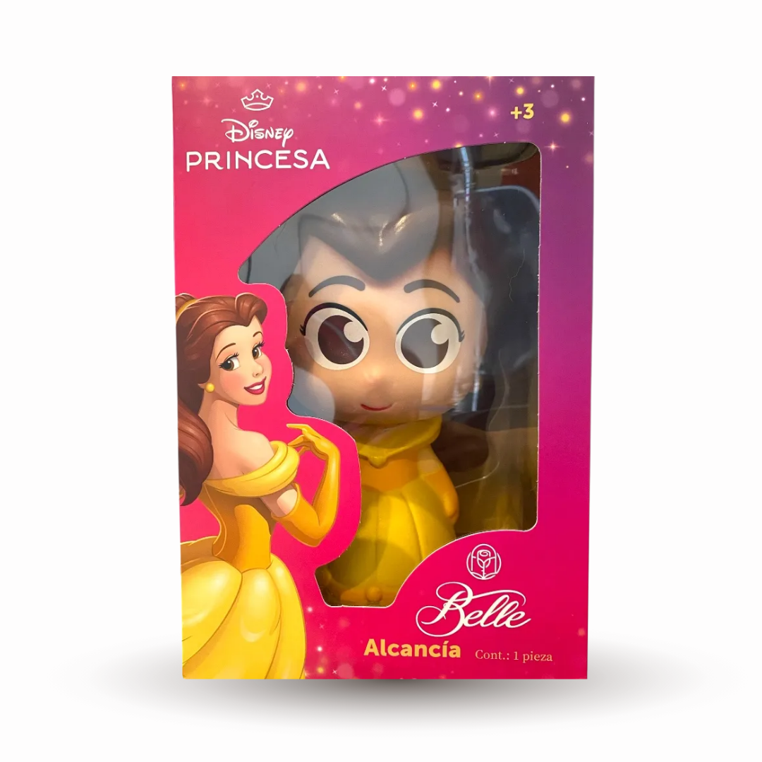 Paquete Princesa Bella Disney 5 Piezas: belleza, cuidado y ahorro