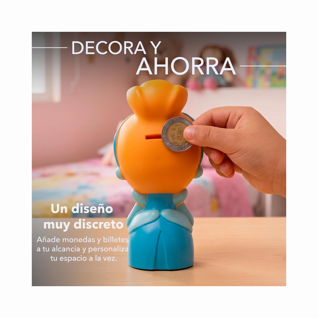 Cenicienta Princesas Disney Alcancía 3D