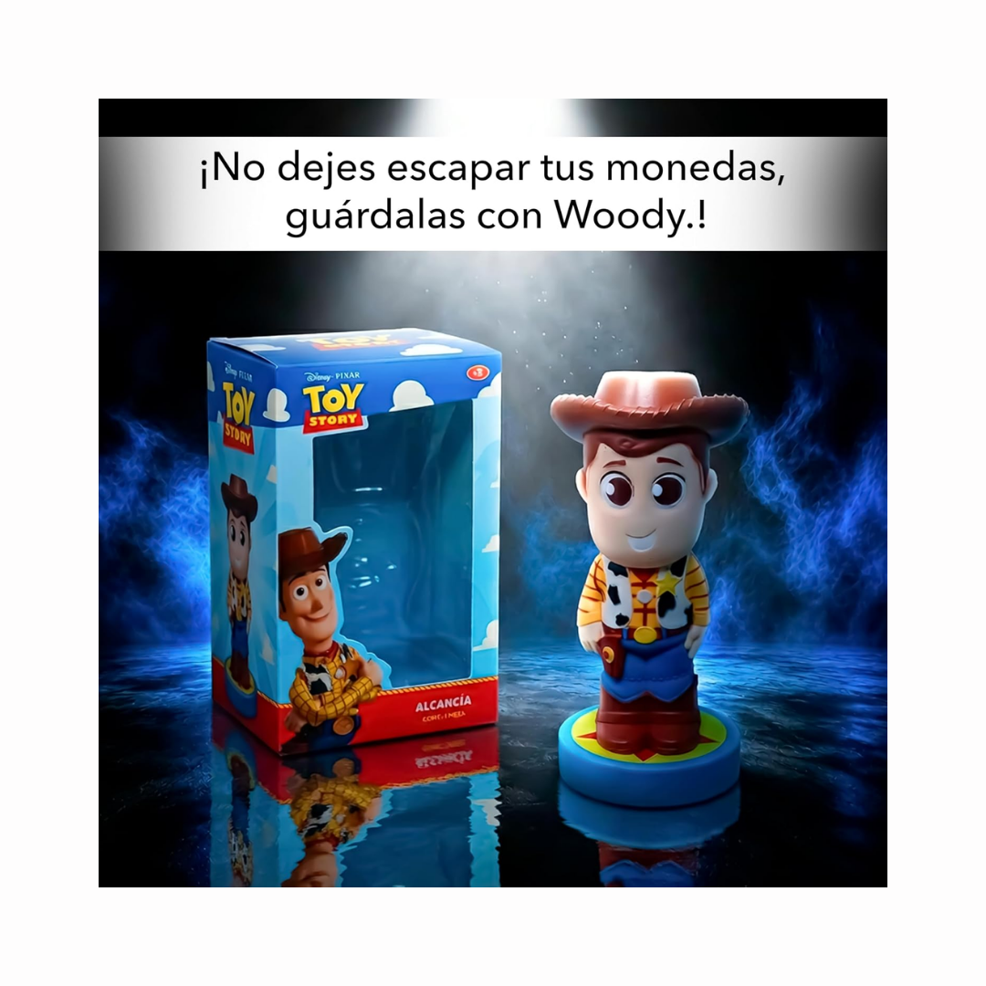 Toy Story Woody Alcancía 3D