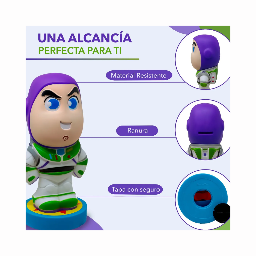 Toy Story Buzz Lightyear Alcancía 3D