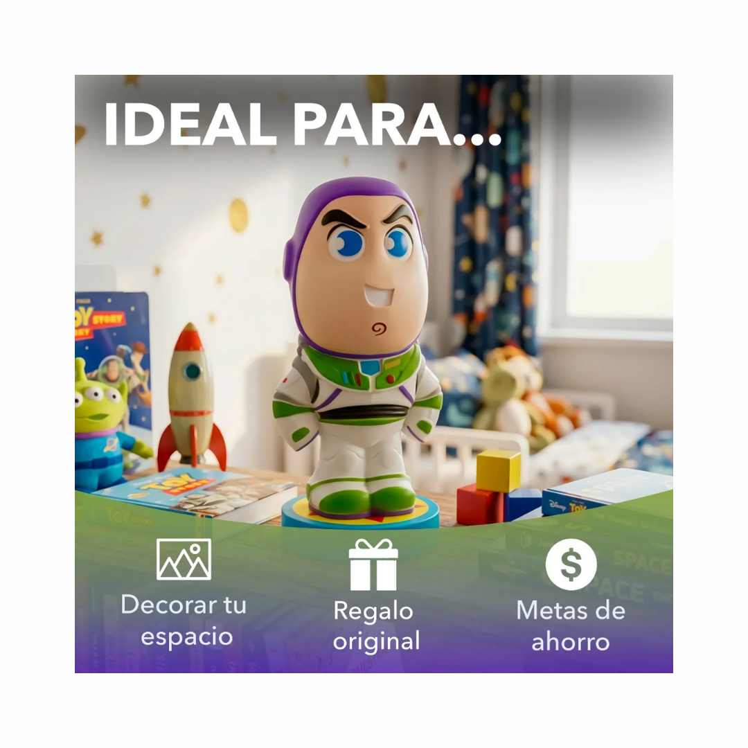 Toy Story Buzz Lightyear Alcancía 3D