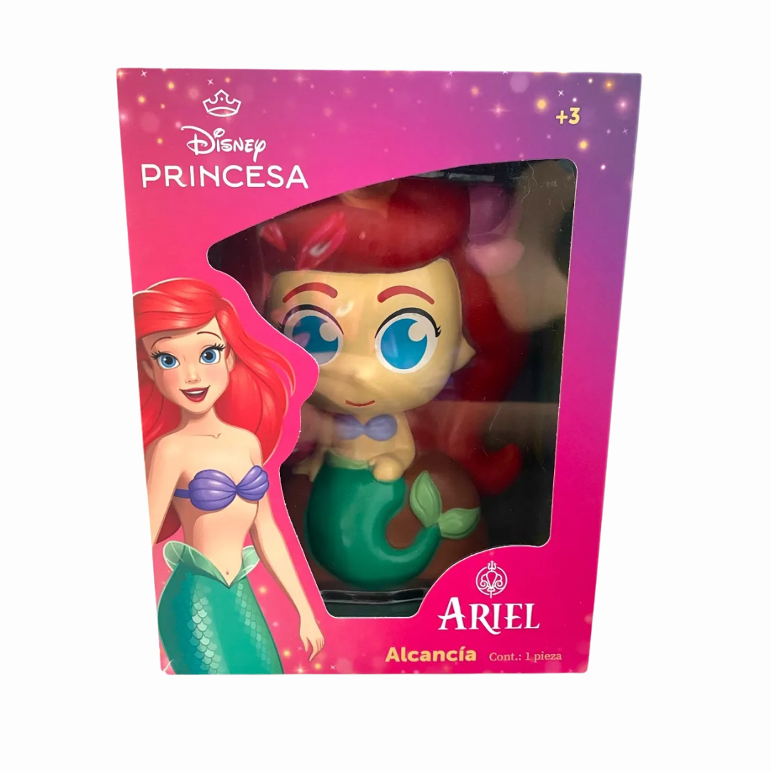Paquete Princesa Sirenita Ariel 5 Piezas: belleza, cuidado y ahorro