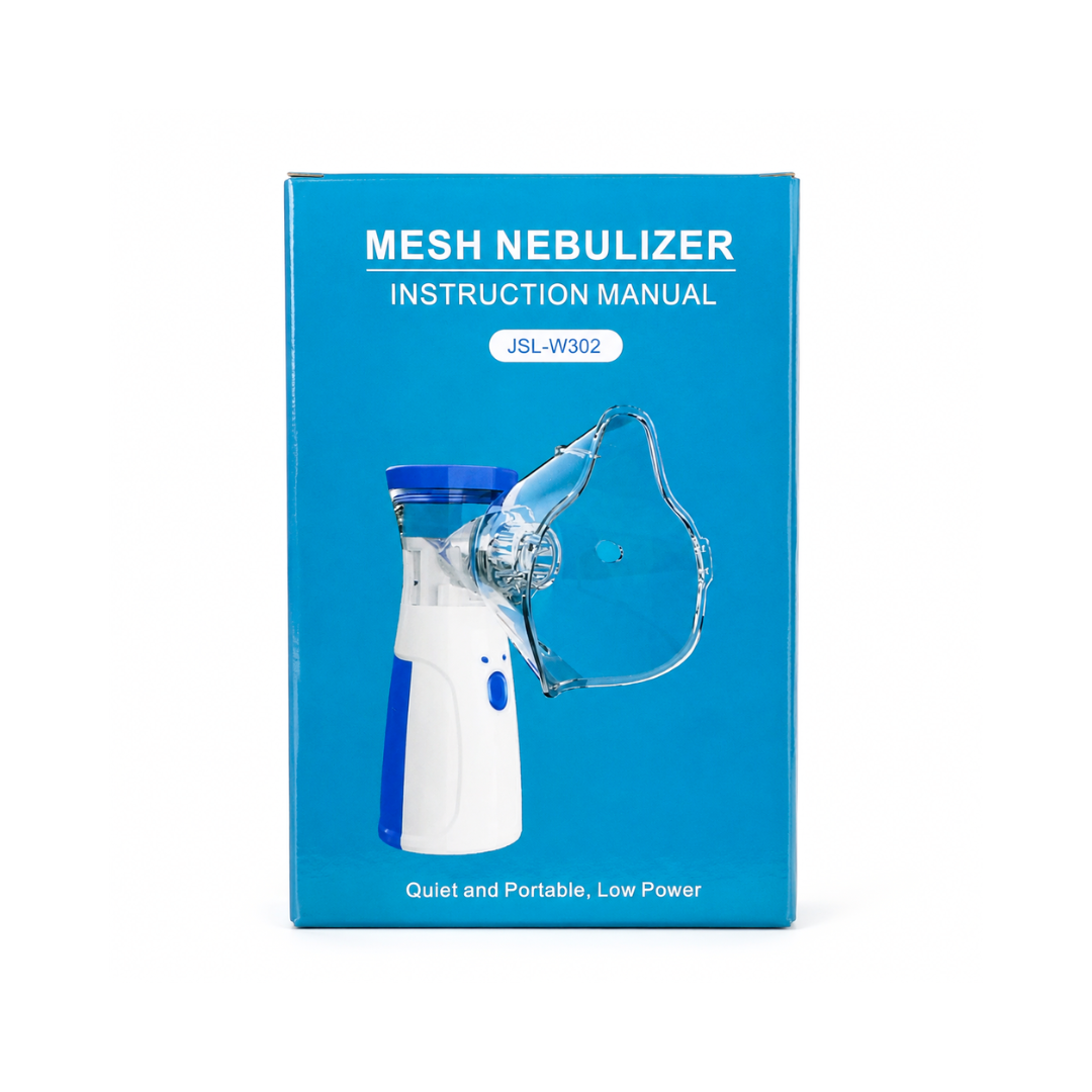 Nebulizador Portátil con Mascarilla para Niños y Adultos
