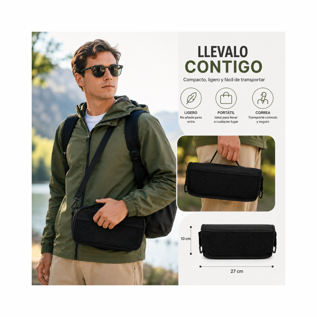 Banco Plegable Portátil Con Bolsa de Transporte