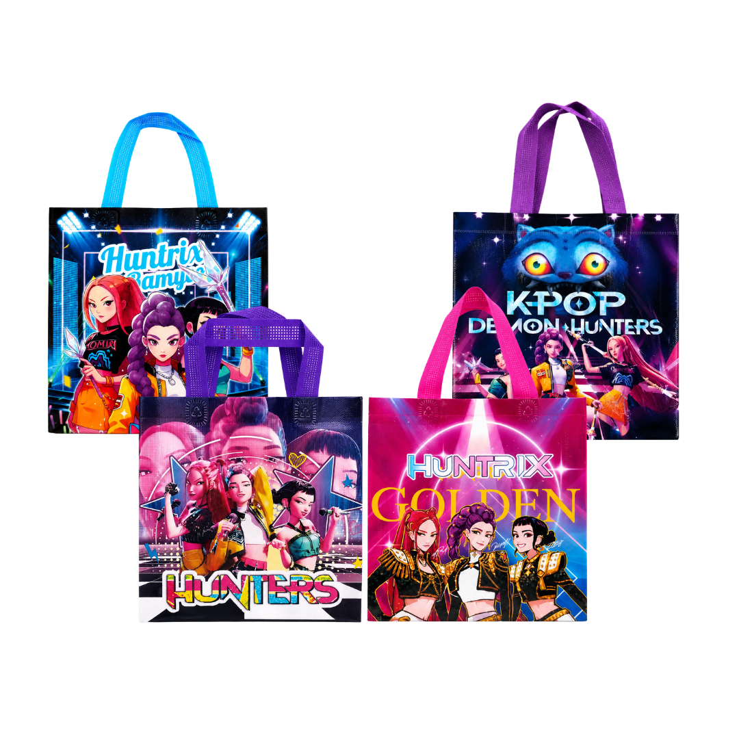 Bolsas Huntrix K-pop Fiestas (Dulceros, Regalo)