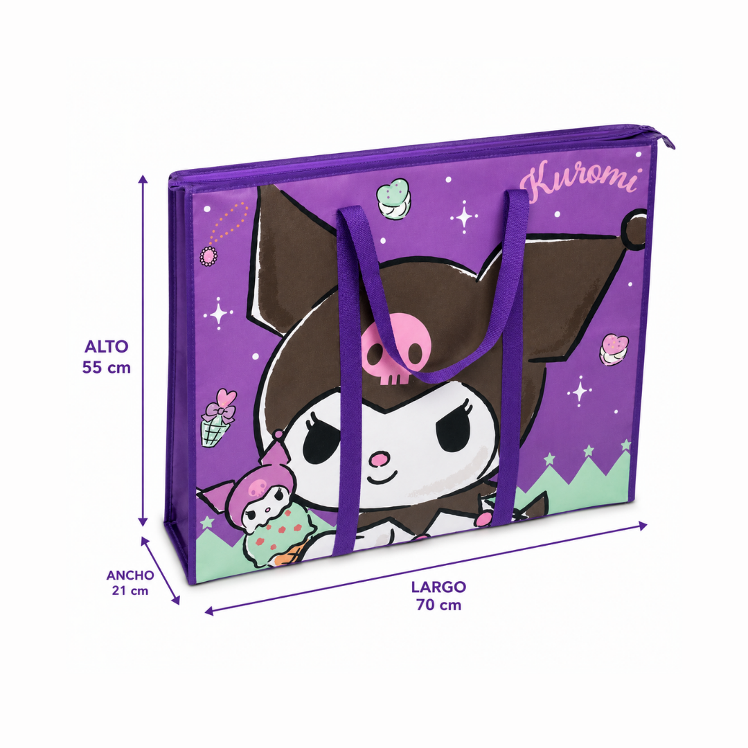 Bolsa Extra Grande (Kuromi / Spiderman)