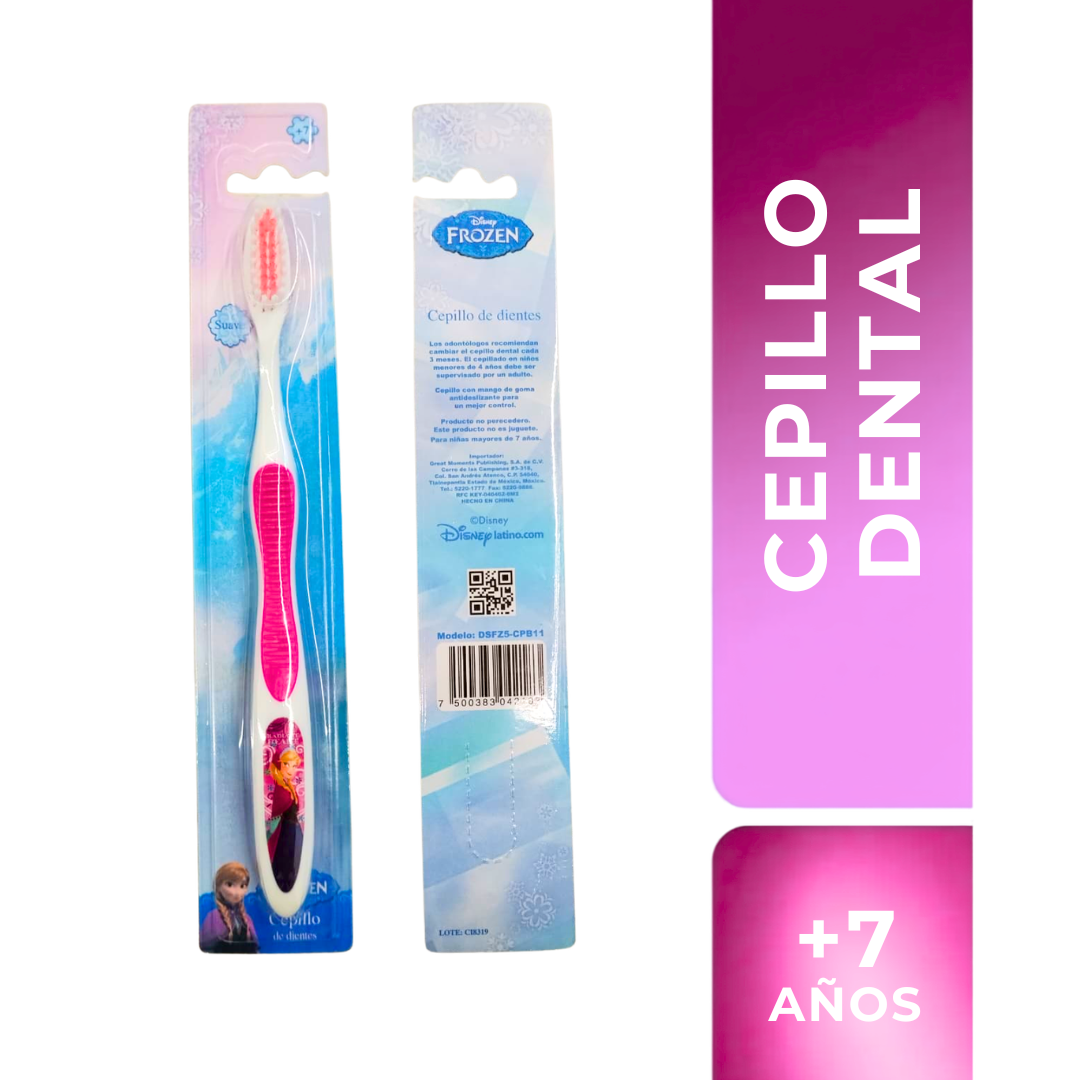 Paquete de 3 cepillos dentales infantiles Disney Frozen