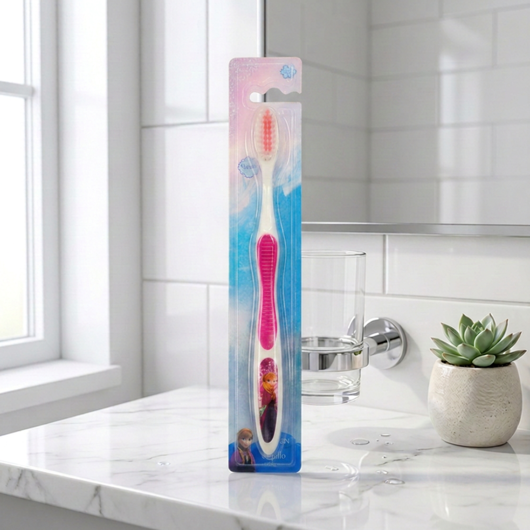 Paquete de 3 cepillos dentales infantiles Disney Frozen