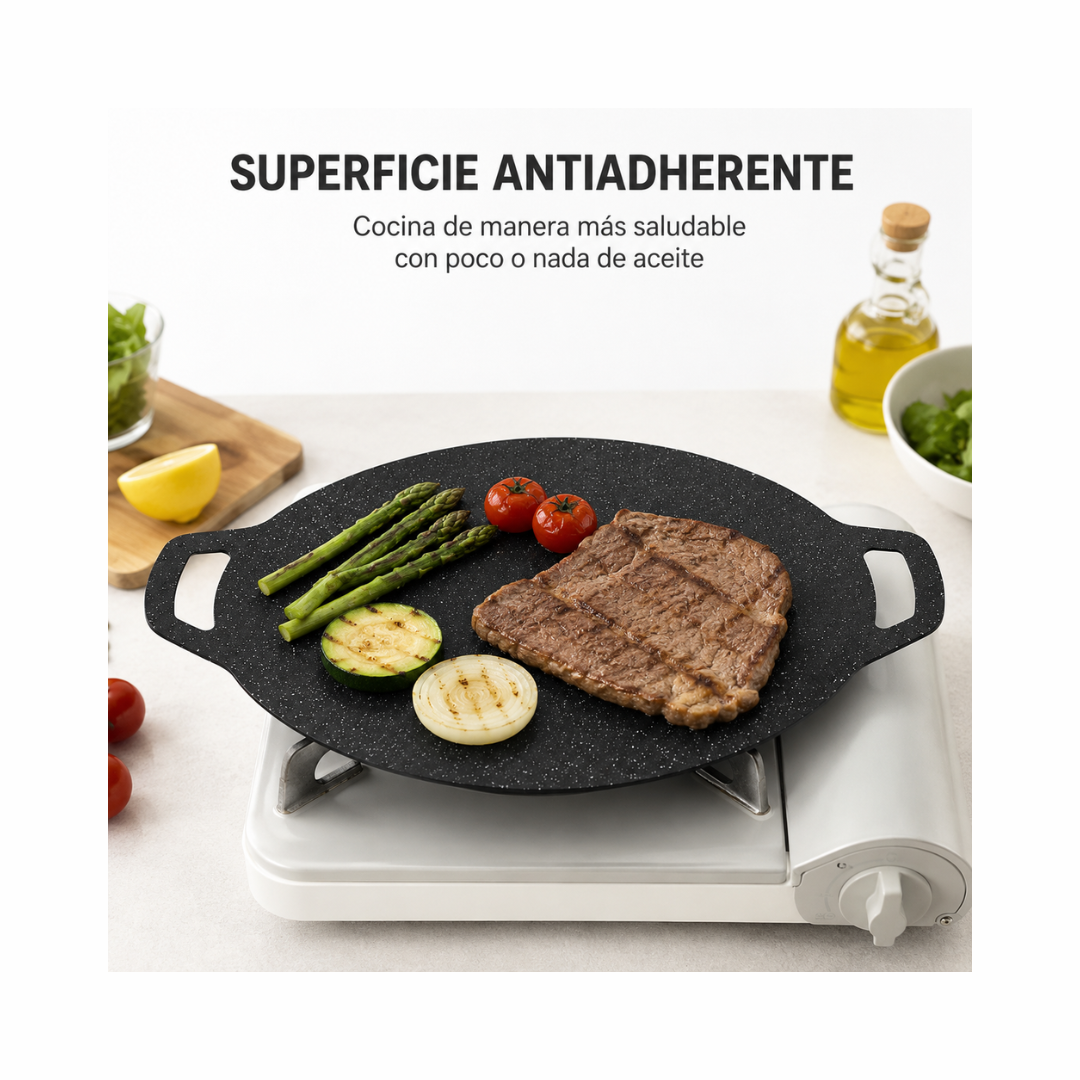 Comal Redondo Con Asas (33 cm)