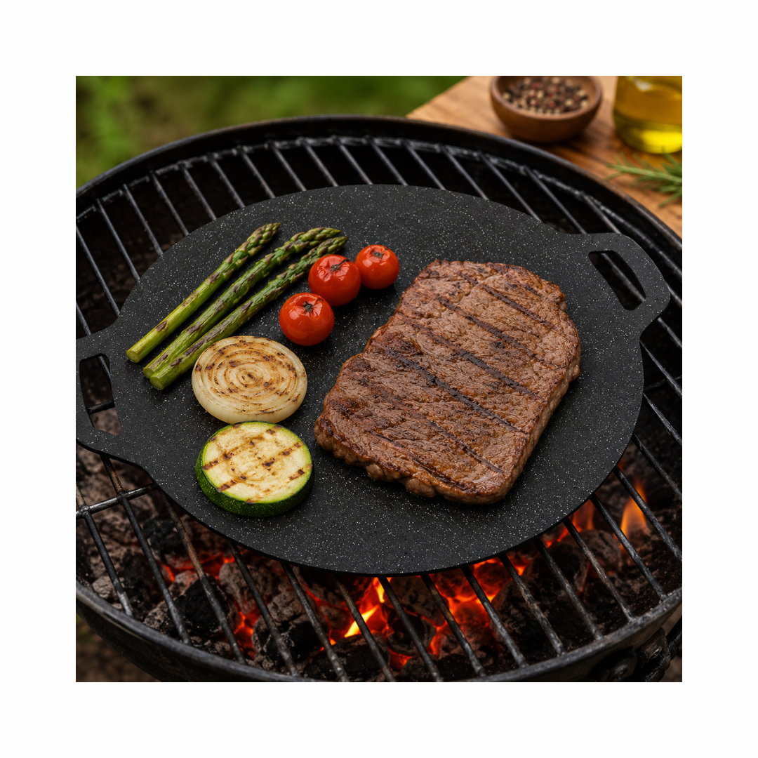 Comal Redondo Con Asas (33 cm)