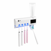 Esterilizador Para 4 Cepillos De Dientes y Dispensador De Pasta