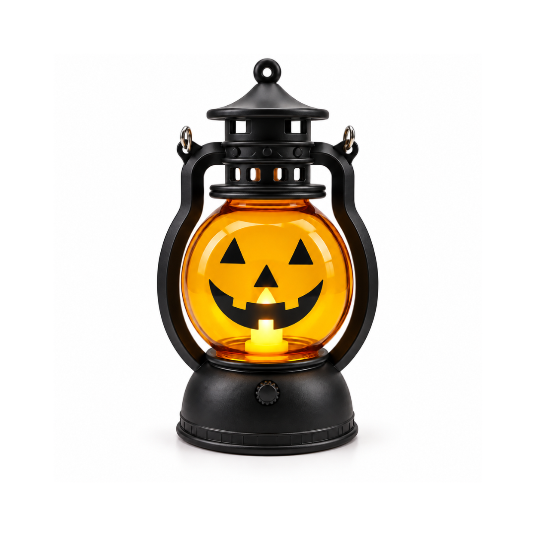 Farol LED de Calabaza para Halloween y Día de Muertos - 6 Piezas