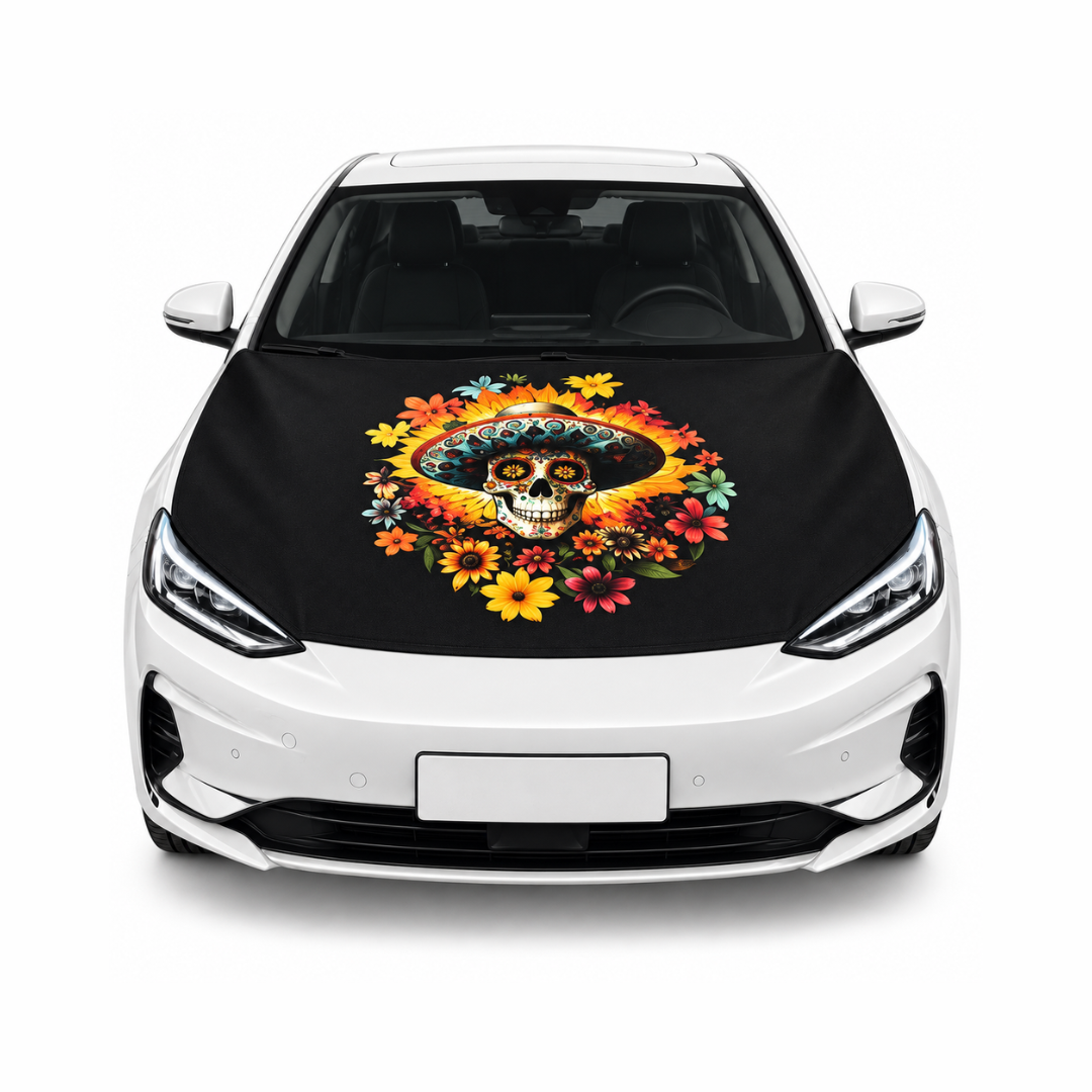 Funda Cubre Cofre Catrín Flor