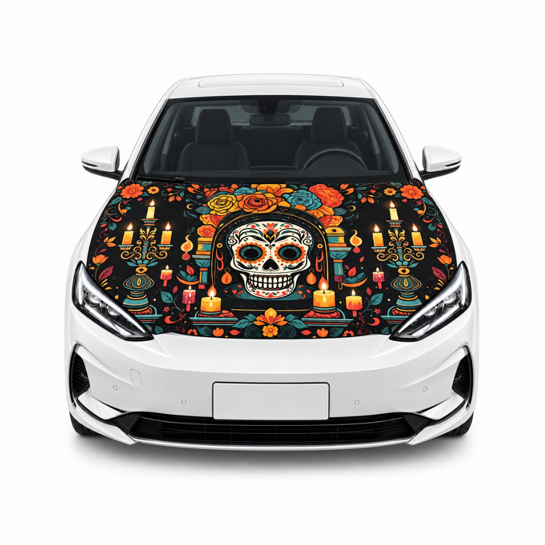 Funda Cubre Cofre Ofrenda Catrina