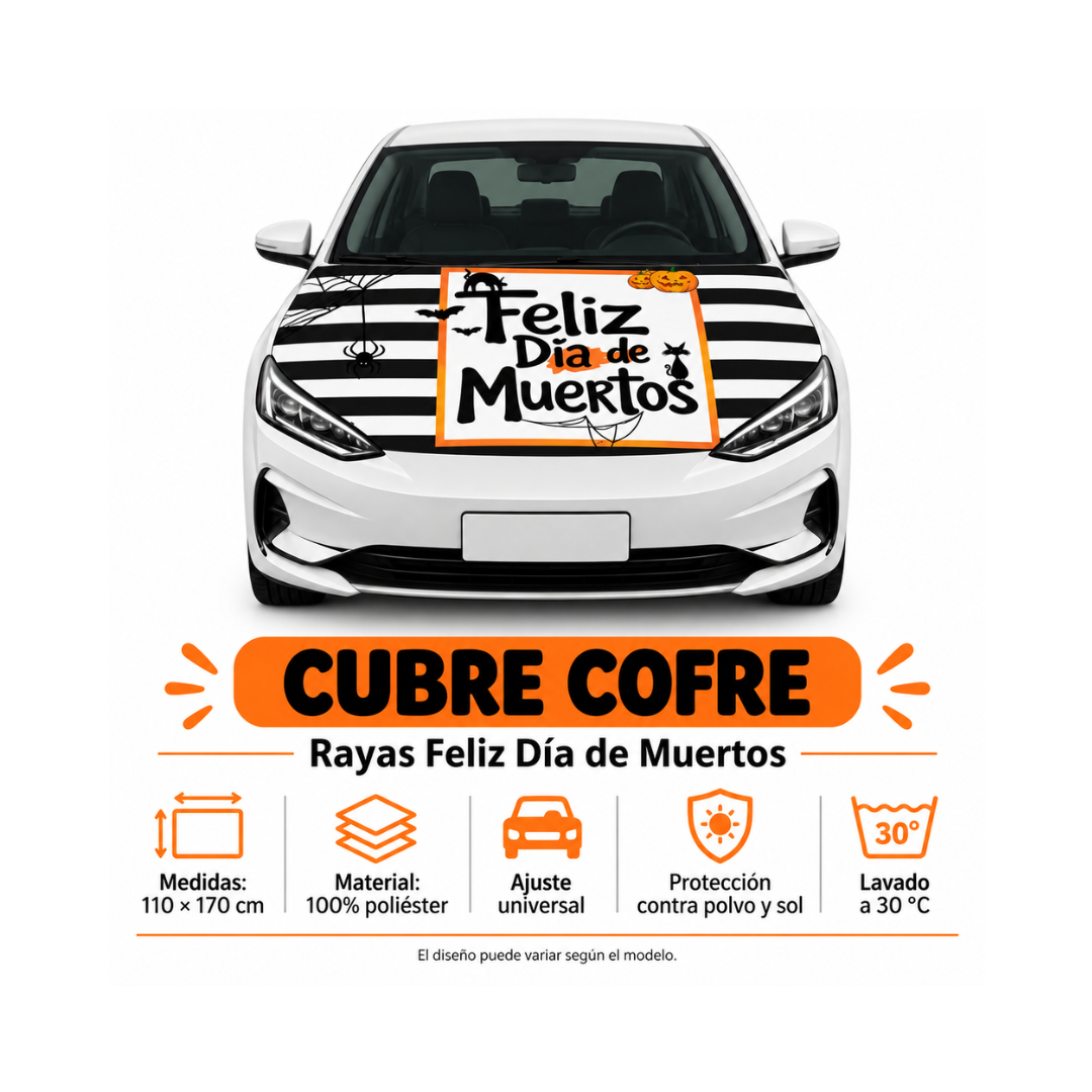 Funda Cubre cofre Rayas Fiesta
