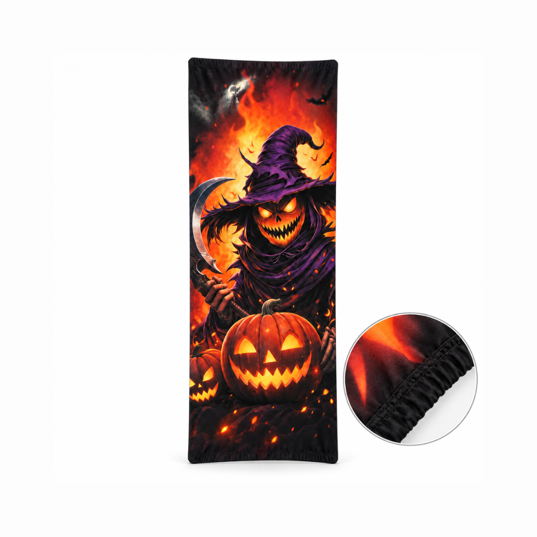 Funda para Puertas Dia de Muertos - Brujo Calabaza