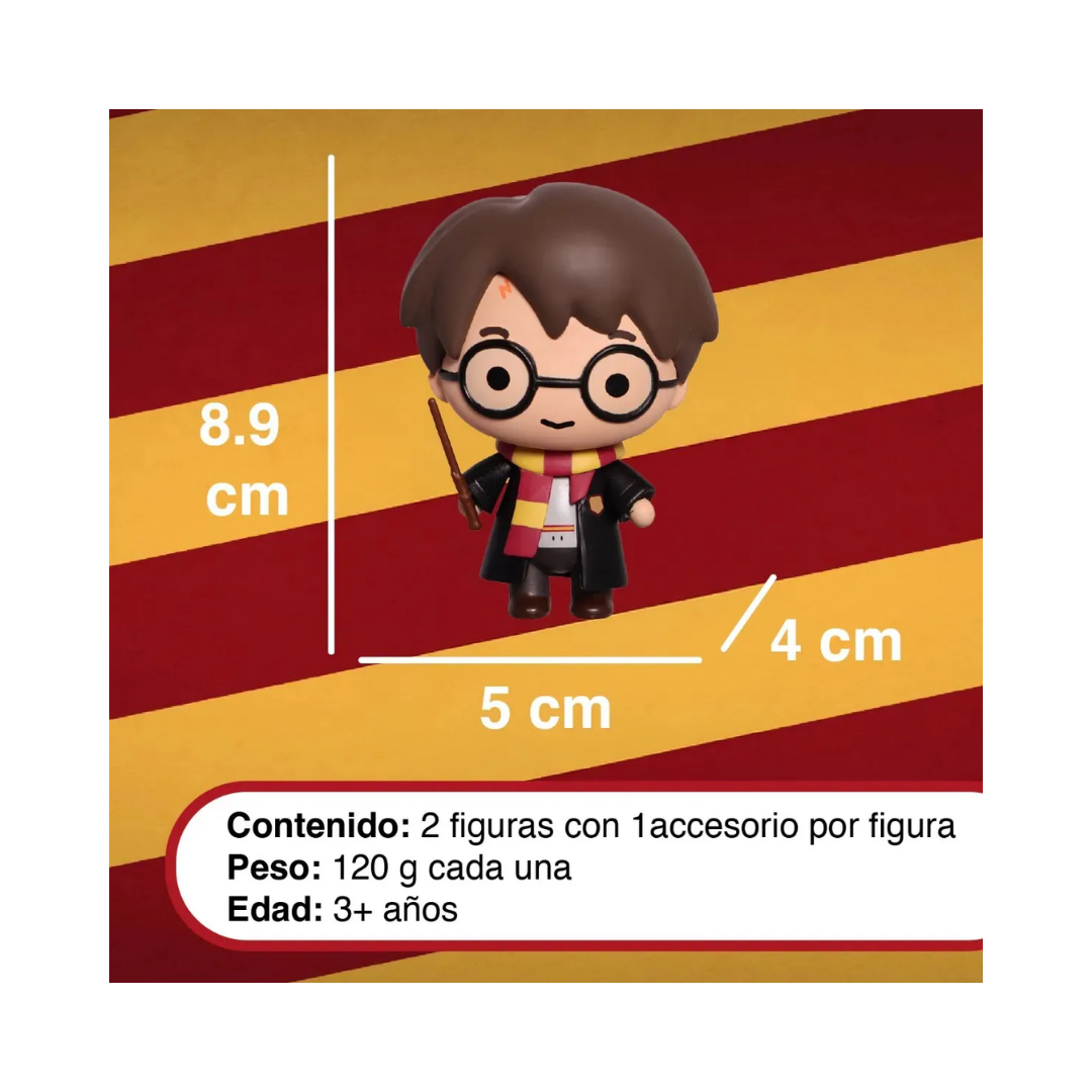 Set Harry Potter y Hermione – Figuras Articuladas con Accesorios