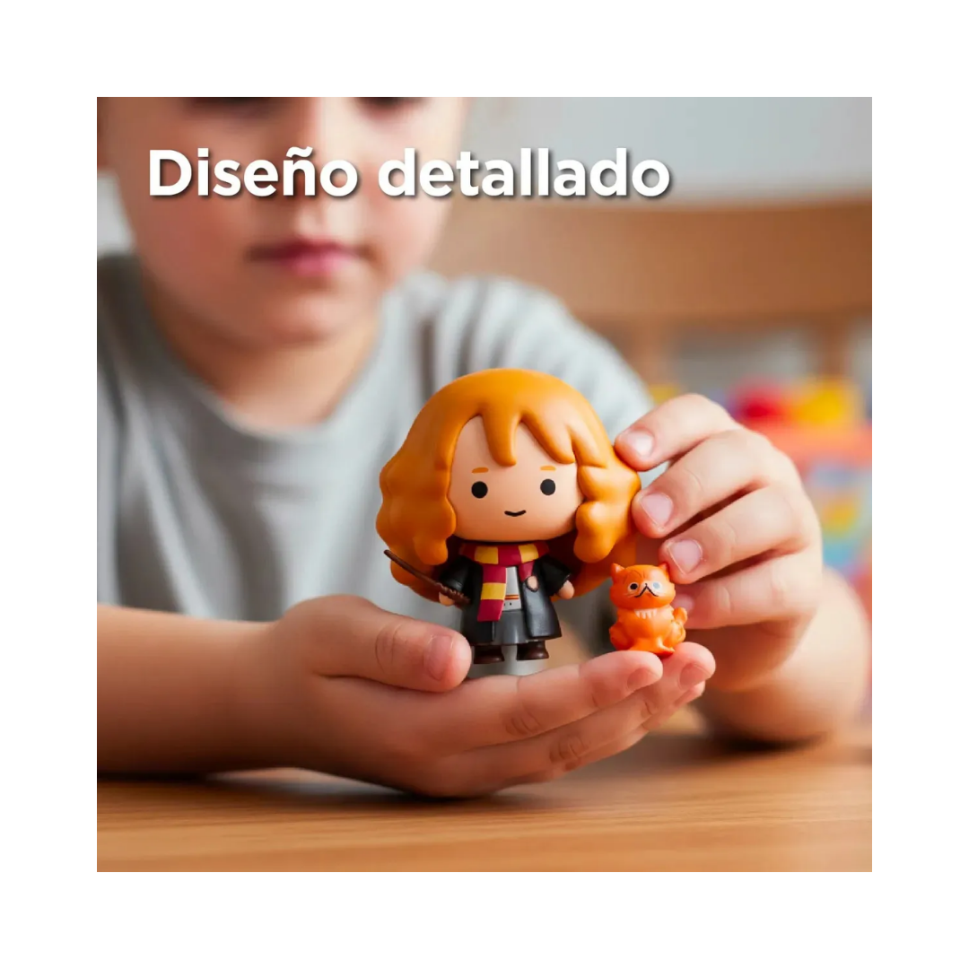 Set Harry Potter y Hermione – Figuras Articuladas con Accesorios