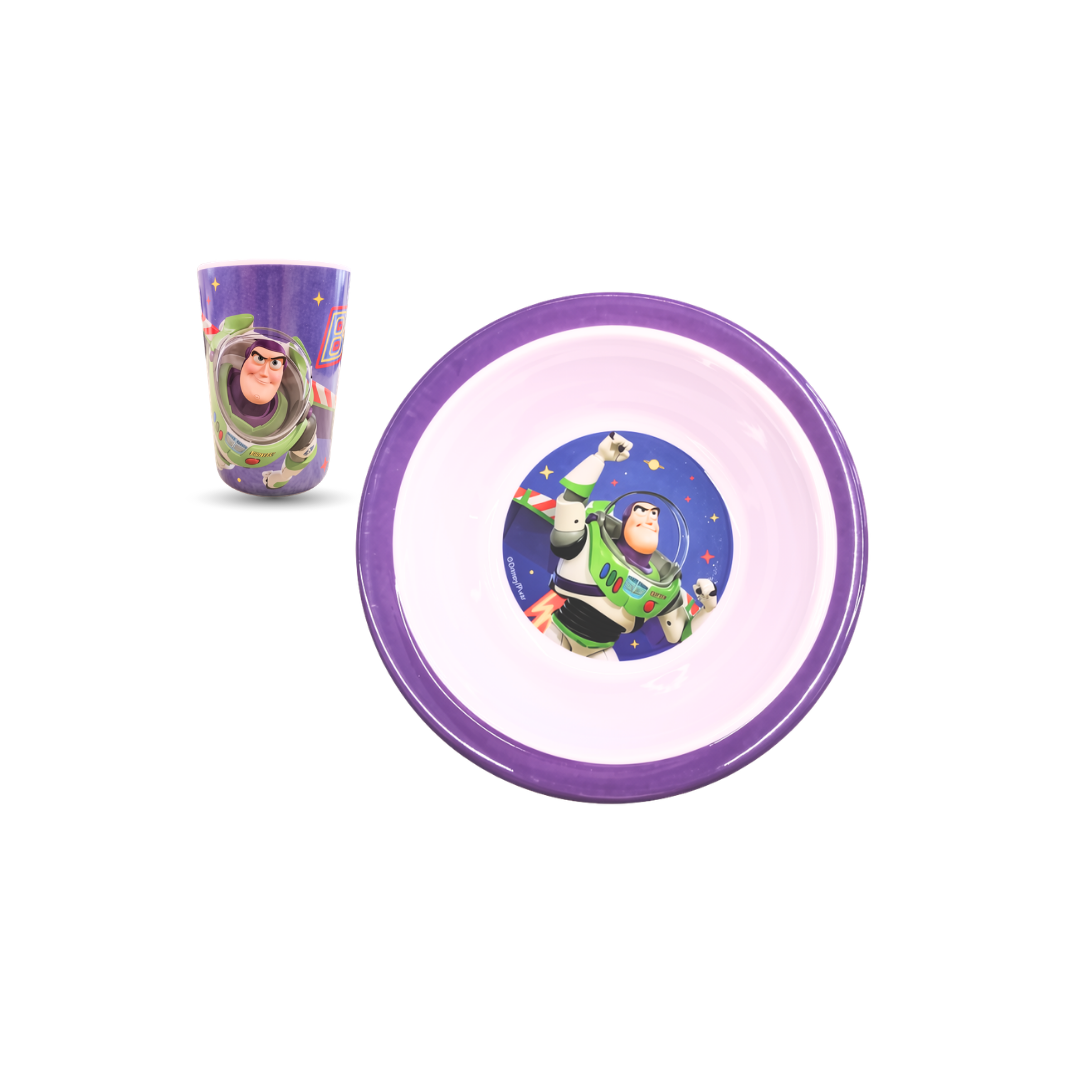 Set Vajilla Infantil 4 Piezas Hora De Comer Disney