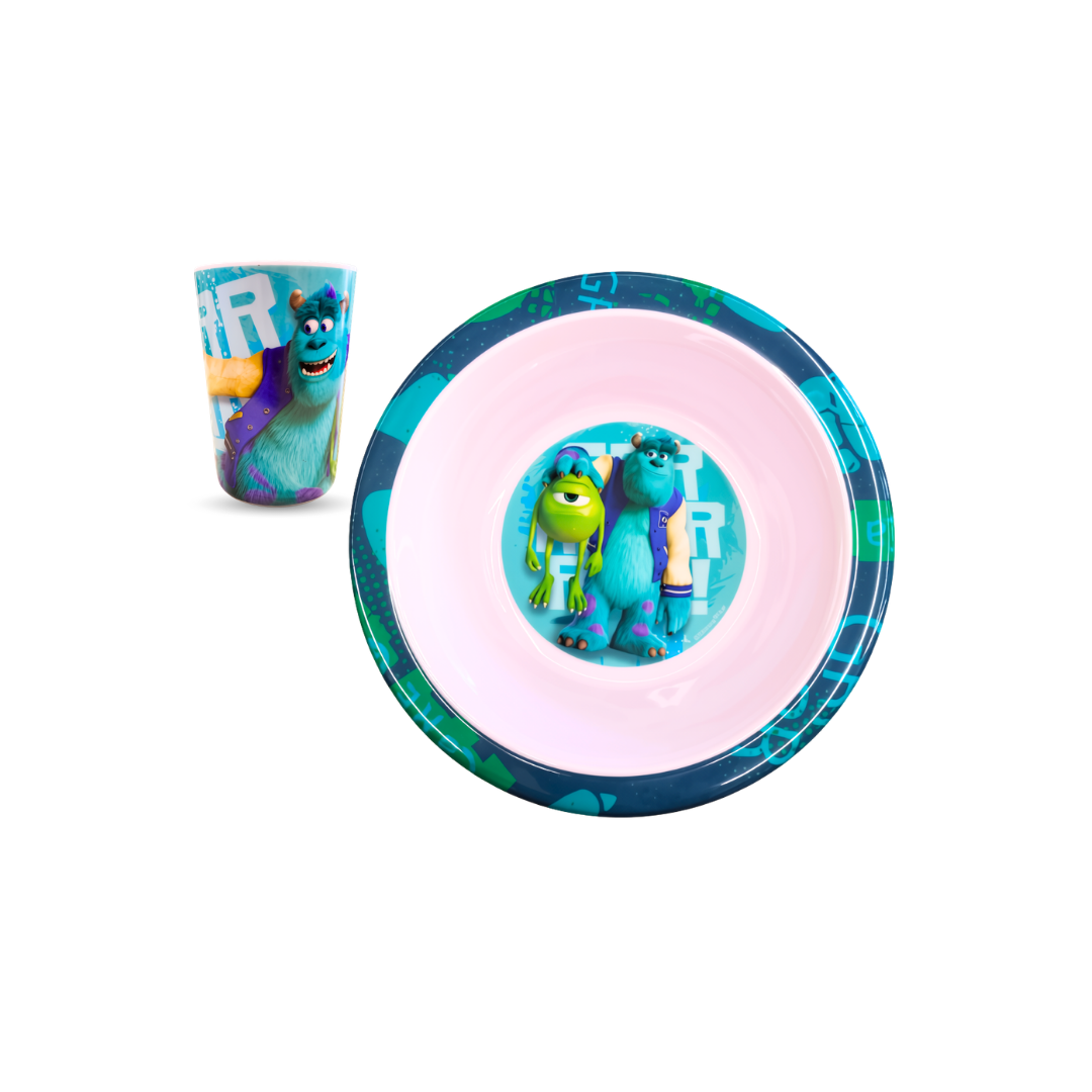 Set Vajilla Infantil 4 Piezas Hora De Comer Disney