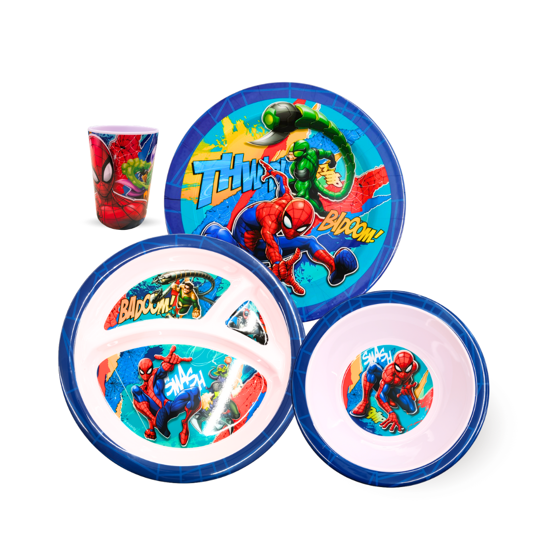 Set Vajilla Infantil 4 Piezas Hora De Comer Disney