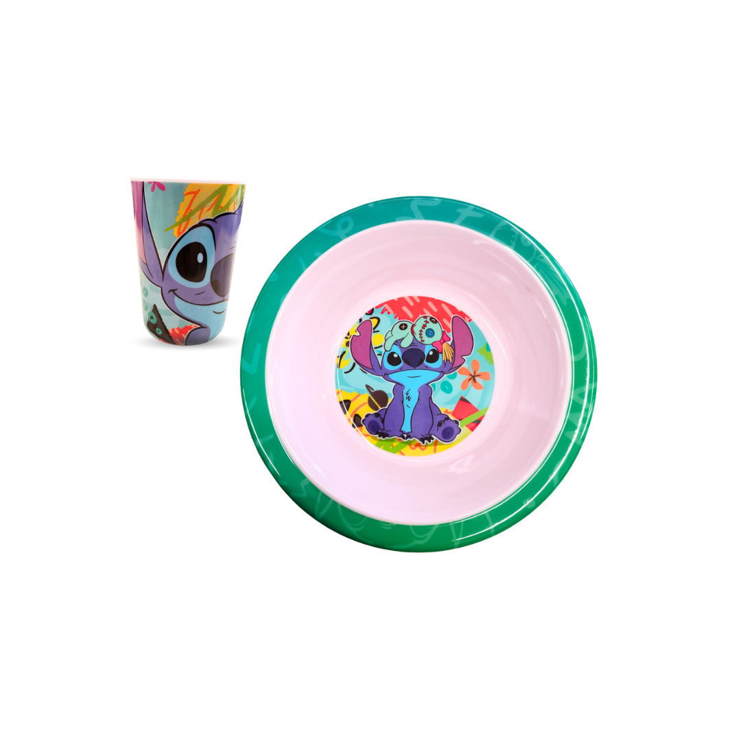 Set Vajilla Infantil 4 Piezas Hora De Comer Disney