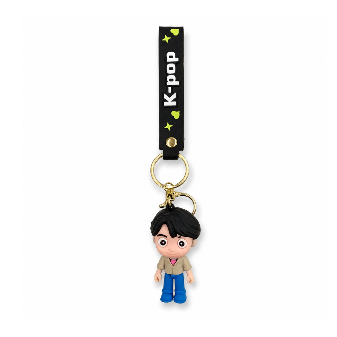 Llavero K-Pop Demon Hunters con Figura y Correa