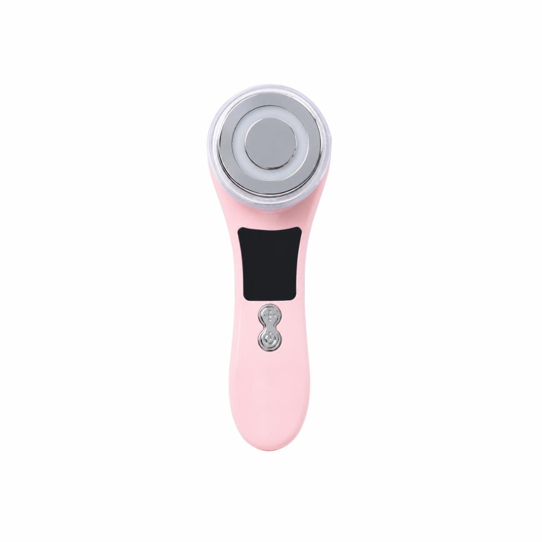 Masajeador Facial Con Fototerapia LED y Pantalla