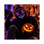 Máscara LED Tipo Purga Halloween