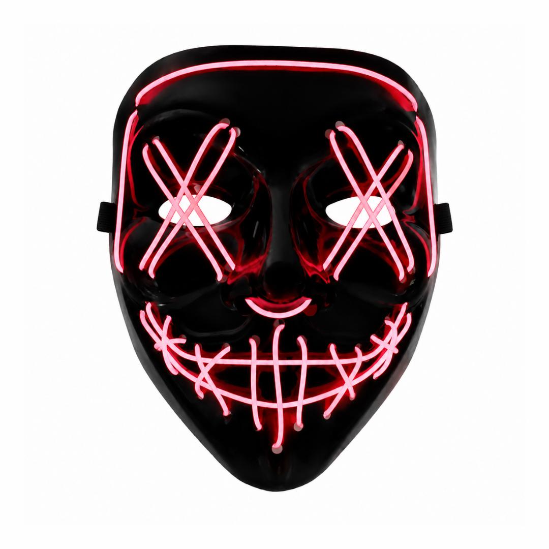Máscara LED Tipo Purga Halloween