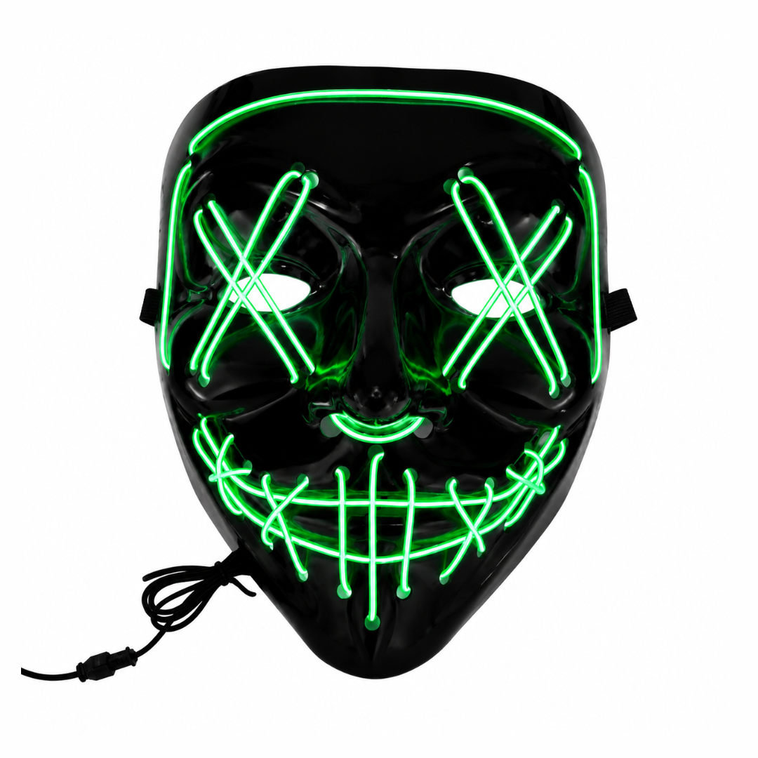 Máscara LED Tipo Purga Halloween