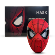 Máscara De Spider-Man Ojos Movibles Para Cosplay