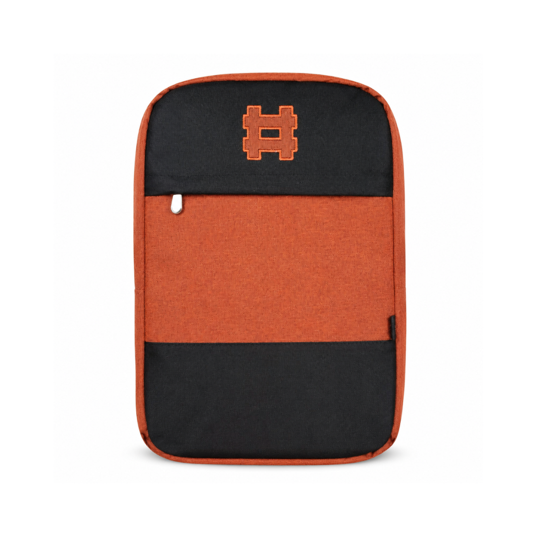 Mochila Escolar Dash Naranja con Negro