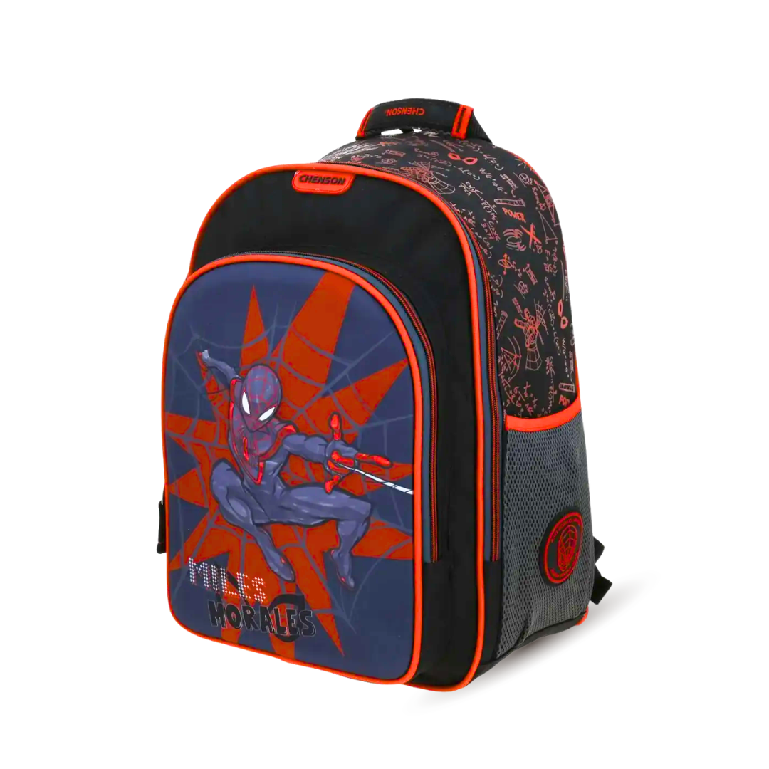 Mochila Grande Chenson Miles Morales – Escolar con Compartimentos