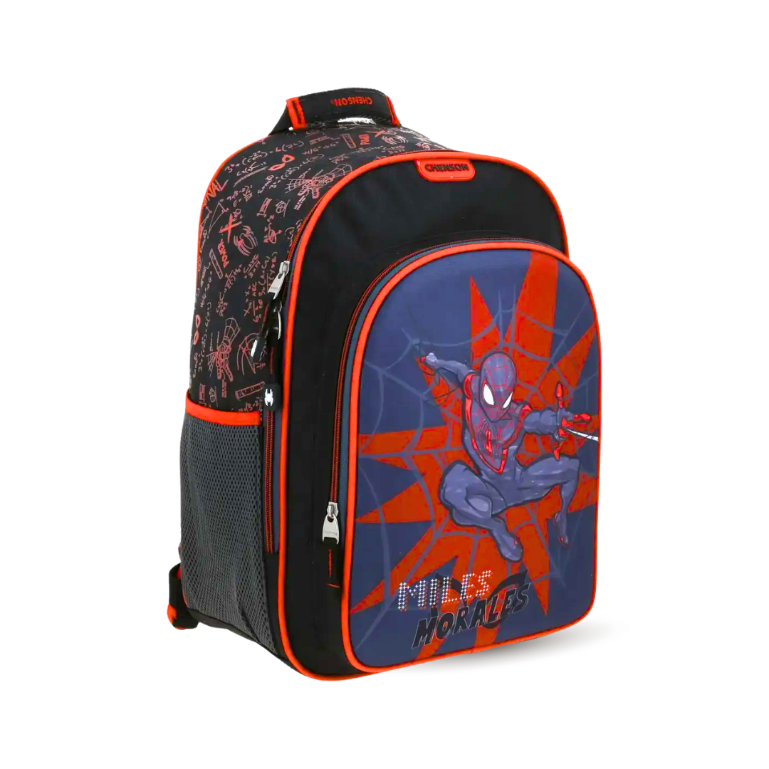 Mochila Grande Chenson Miles Morales – Escolar con Compartimentos