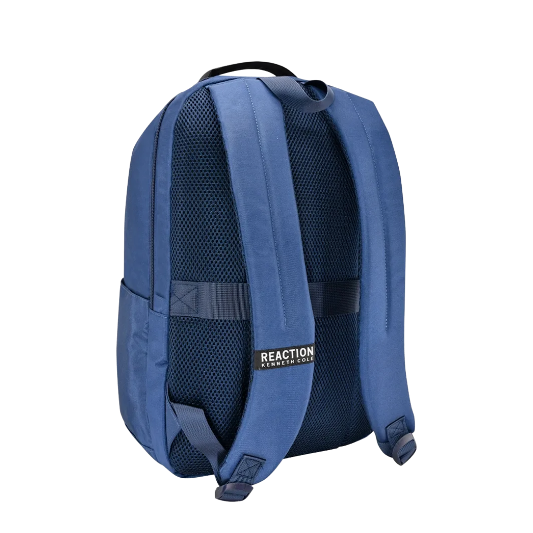 Mochila Reaction Kenneth Cole Azul con Múltiples Compartimentos