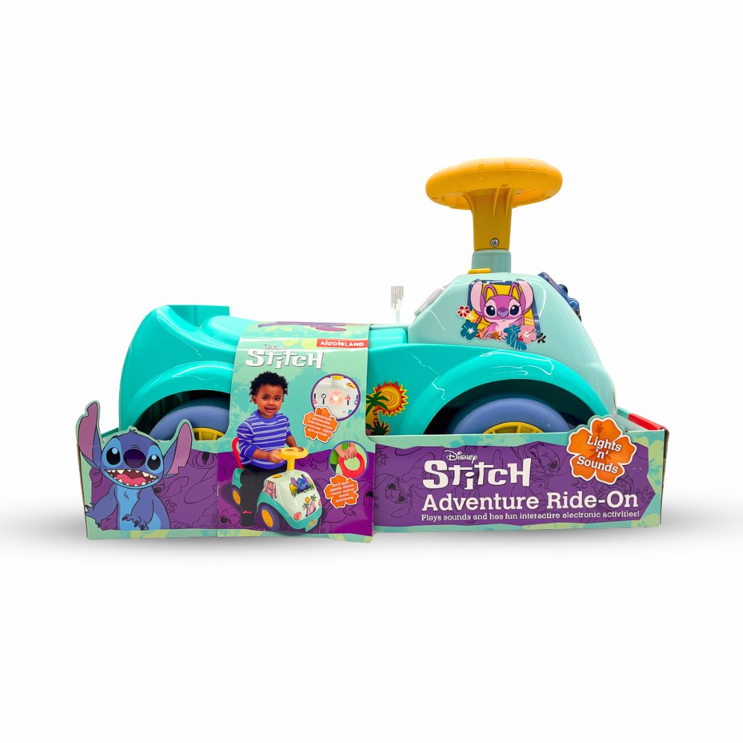 Montable Infantil Stitch con Luces y Sonidos