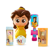 Paquete Princesa Bella Disney 5 Piezas: belleza, cuidado y ahorro