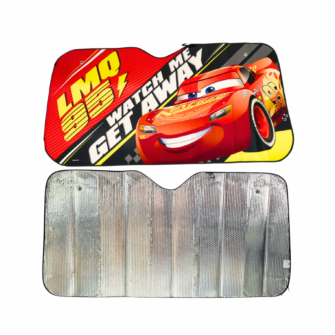 Parasol Frontal Cars Rayo McQueen para Auto y Camioneta