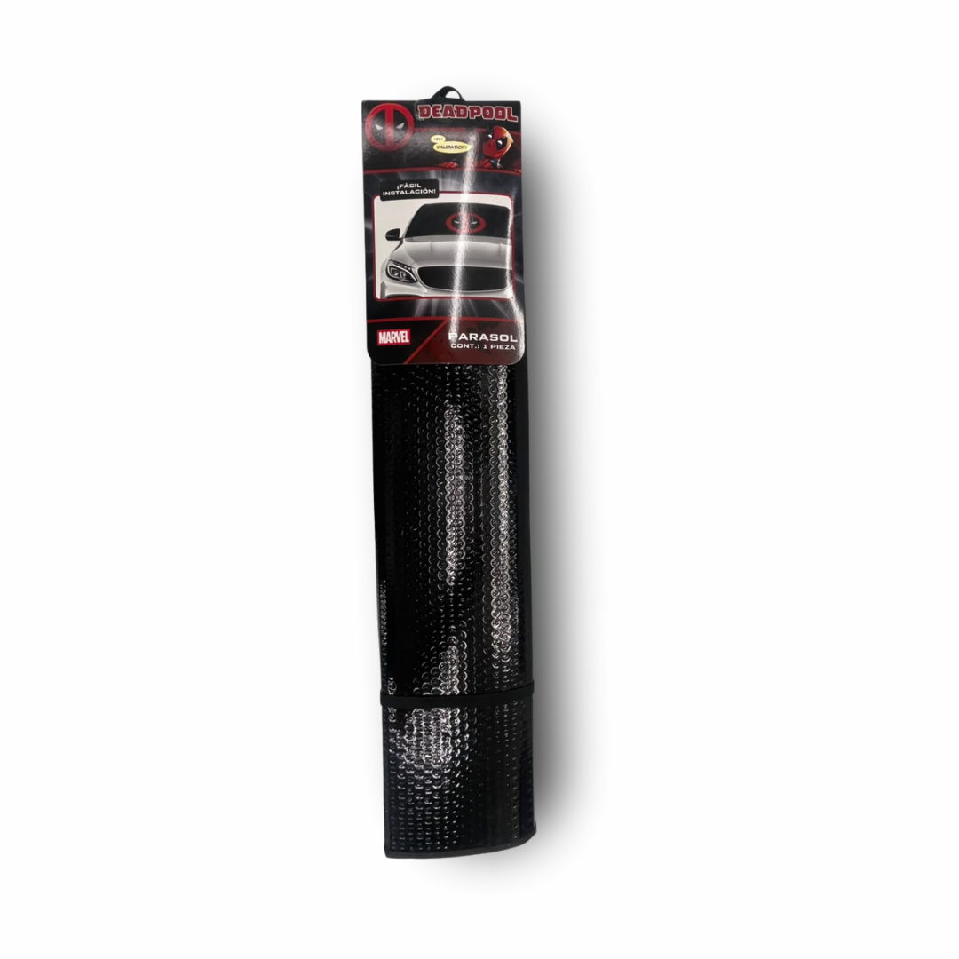 Parasol Frontal Deadpool para Auto y Camioneta