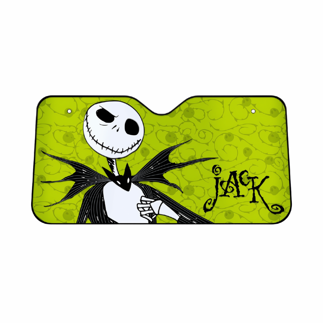 Parasol Frontal Jack Skellington para Auto y Camioneta