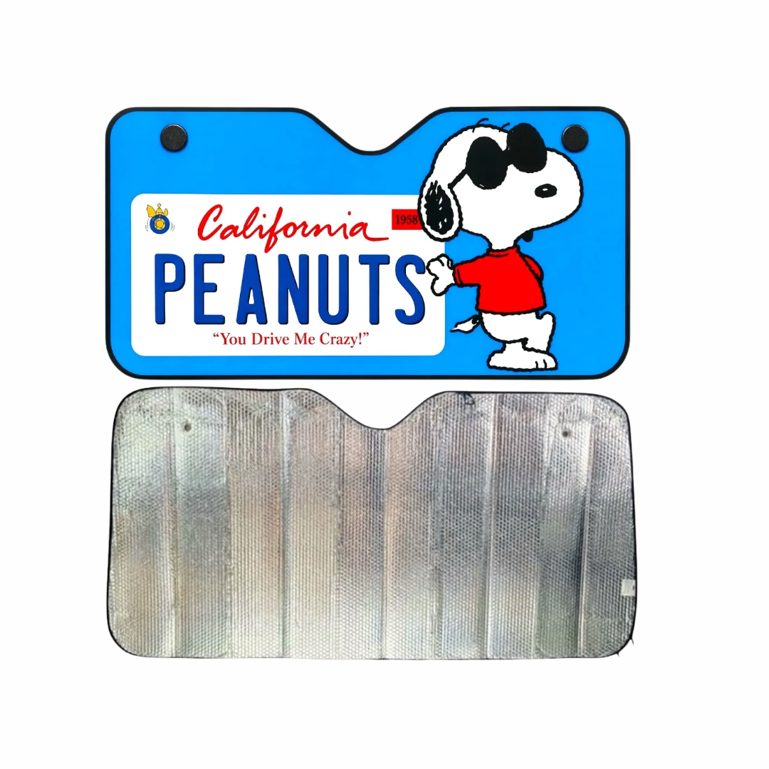 Parasol Frontal Peanuts con Snoopy para Auto y Camioneta