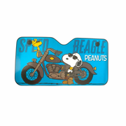 Parasol Frontal Peanuts Motocicleta con Snoopy para Auto y Camioneta