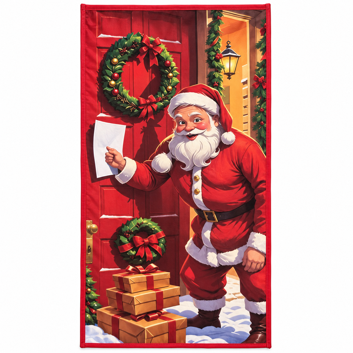 Funda para Puertas Navidad - Santa 10