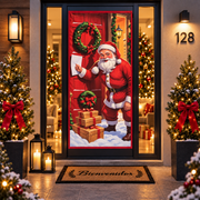 Funda para Puertas Navidad - Santa 10