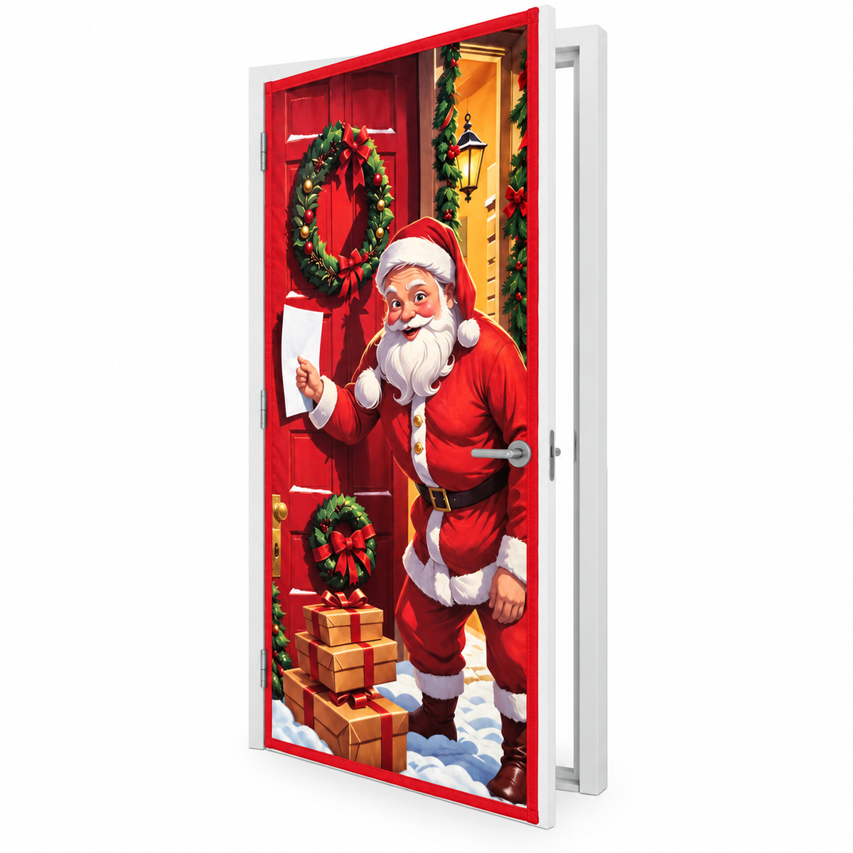 Funda para Puertas Navidad - Santa 10