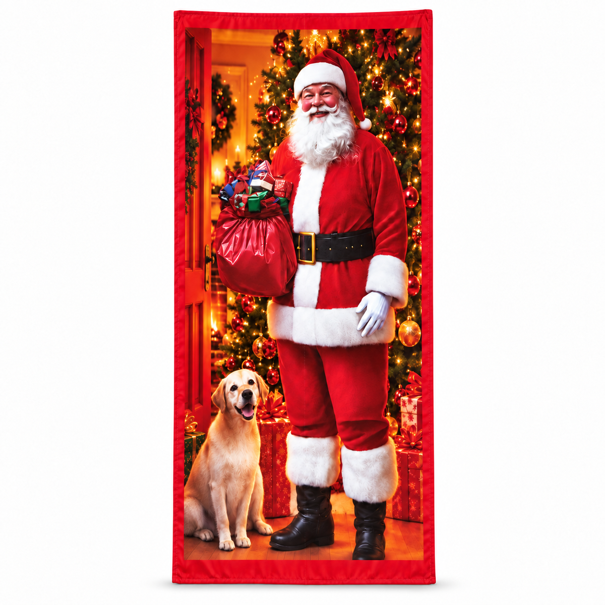 Funda para Puertas Navidad - Santa 11